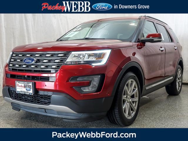 Photo of 2016 White Platinum Metallic Tri-Coat Ford Explorer