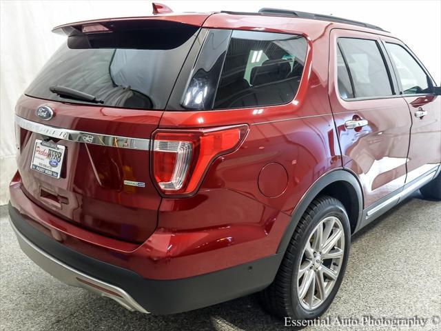 Photo of 2016 White Platinum Metallic Tri-Coat Ford Explorer