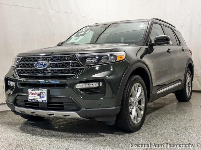 Photo of 2023 Forged Green Metallic Ford Explorer