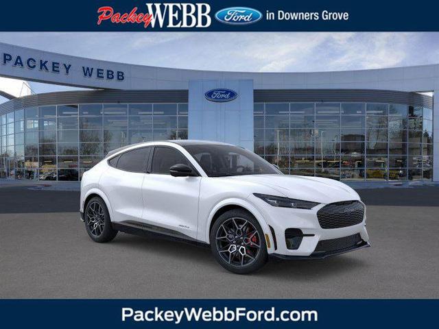 Photo of 2025 Star White Metallic Tri-Coat Ford Mustang Mach-E