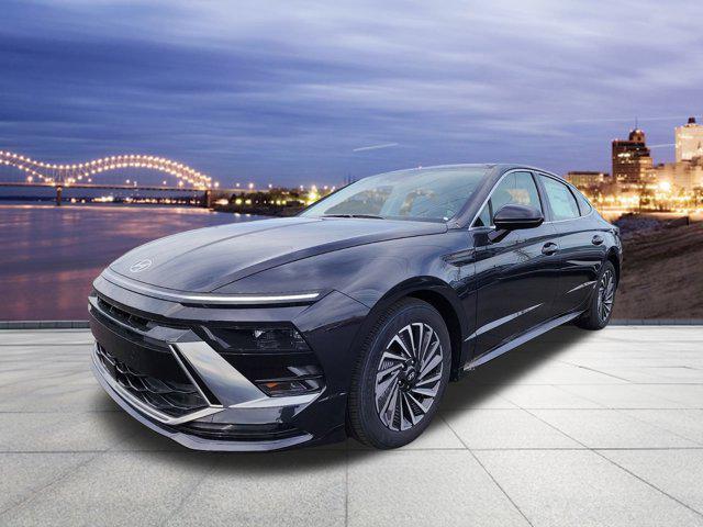 Photo of 2024 Carbon Blue Hyundai SONATA Hybrid