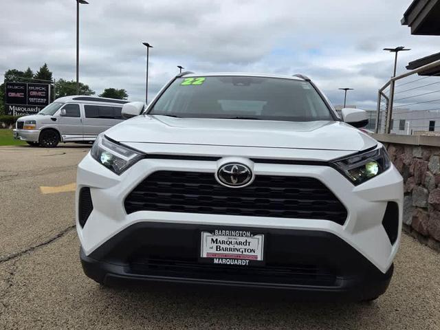 Photo of 2022 White Toyota RAV4