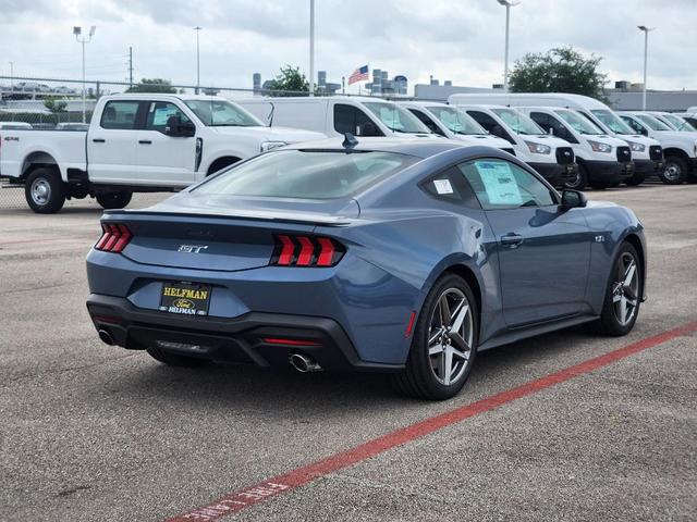 Photo of 2025 Vapor Blue Metallic Ford Mustang