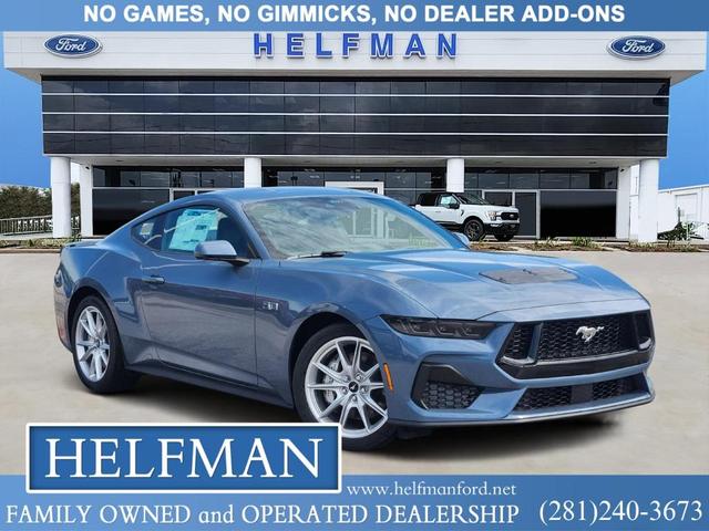 Photo of 2025 Vapor Blue Metallic Ford Mustang