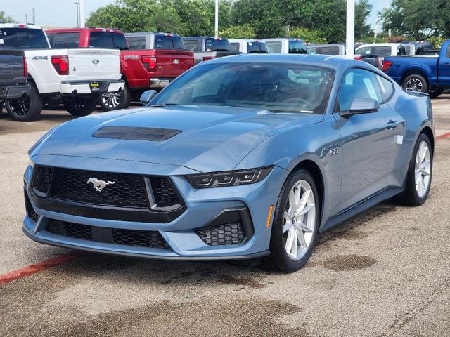 Photo of 2025 Vapor Blue Metallic Ford Mustang