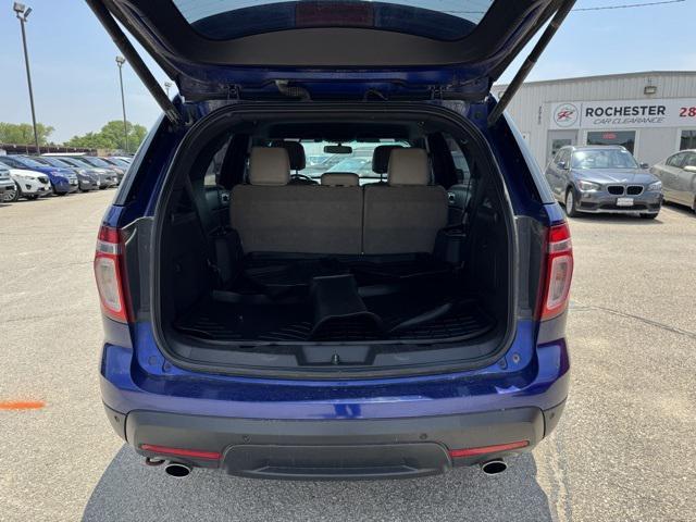 Photo of 2015 Blue Metallic Ford Explorer