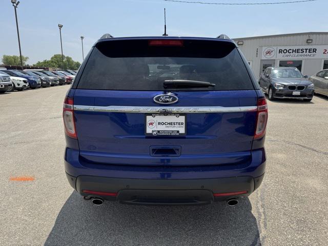 Photo of 2015 Blue Metallic Ford Explorer