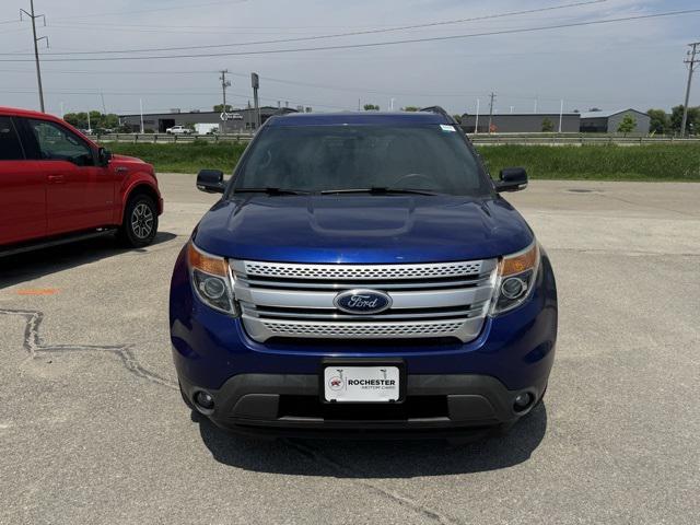 Photo of 2015 Blue Metallic Ford Explorer