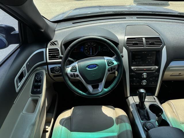Photo of 2015 Blue Metallic Ford Explorer