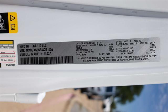 Photo of 2024 Bright White Clearcoat Jeep Wrangler