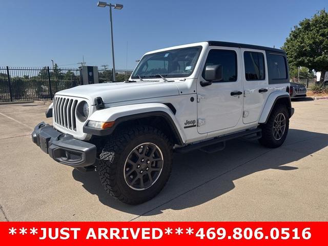 Photo of 2021 Bright White Clearcoat Jeep Wrangler Unlimited