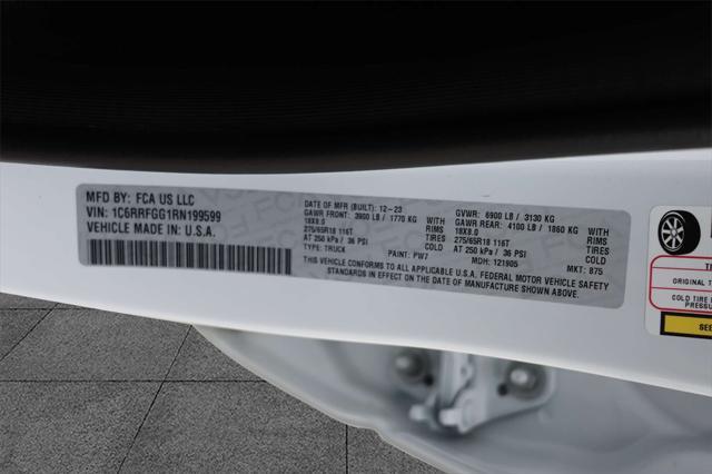 Photo of 2024 Bright White Clearcoat RAM 1500