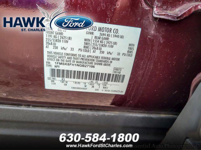 Photo of 2022 Burgundy Velvet Tinted Clearcoat Ford Explorer