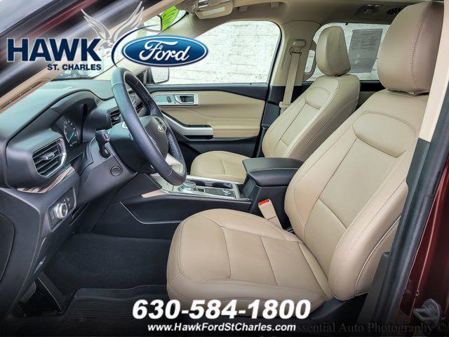 Photo of 2022 Burgundy Velvet Tinted Clearcoat Ford Explorer