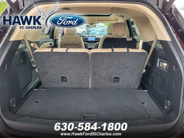 Photo of 2022 Burgundy Velvet Tinted Clearcoat Ford Explorer