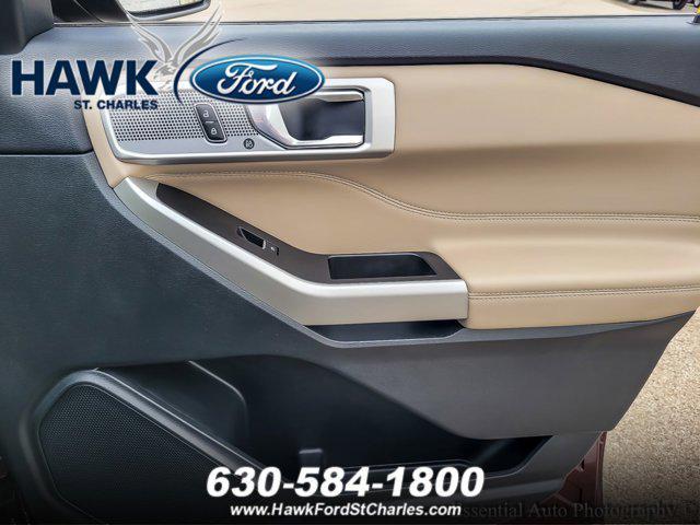 Photo of 2022 Burgundy Velvet Tinted Clearcoat Ford Explorer