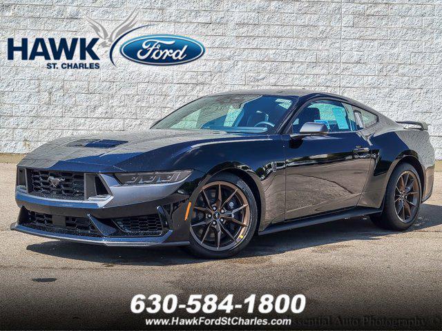 Photo of 2025 Shadow Black Ford Mustang