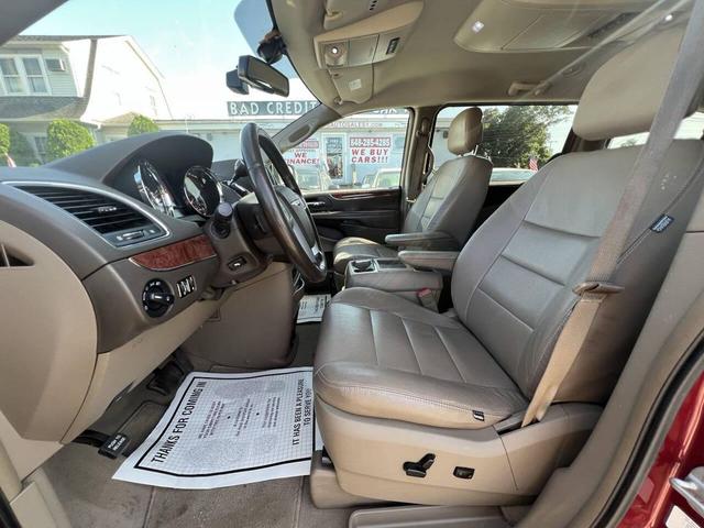 Photo of 2011 Deep Cherry Red Crystal Pearlcoat Chrysler Town & Country