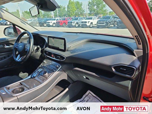 Photo of 2023 Calypso Red Hyundai SANTA FE