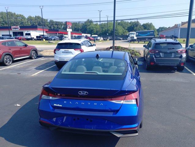Photo of 2023 Intense Blue Hyundai ELANTRA