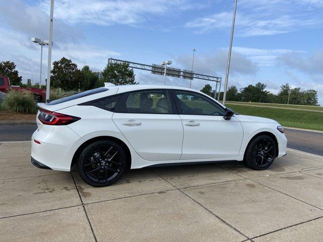 Photo of 2025 Platinum White Pearl Honda Civic Hybrid