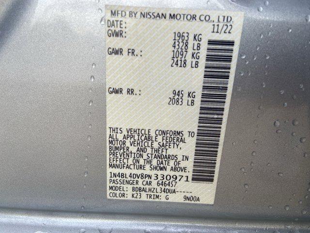 Photo of 2023 Brilliant Silver Metallic Nissan Altima