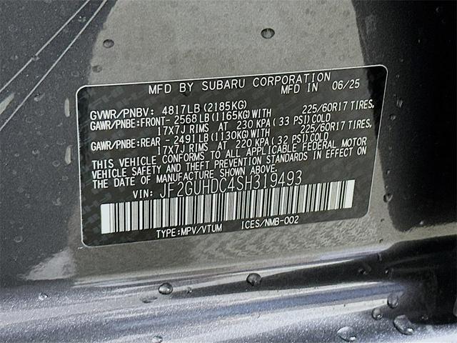 Photo of 2025 Magnetite Gray Metallic Subaru Crosstrek