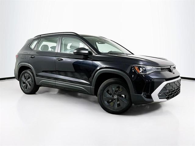 Photo of 2025 Deep Black Pearl Effect Volkswagen Taos