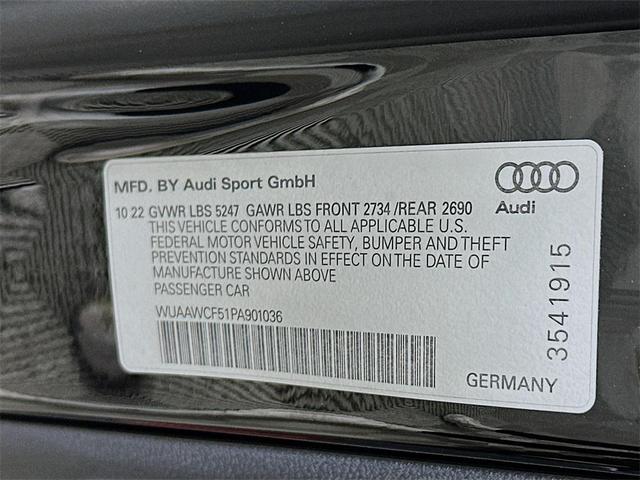 Photo of 2023 Mythos Black Metallic Audi RS 5