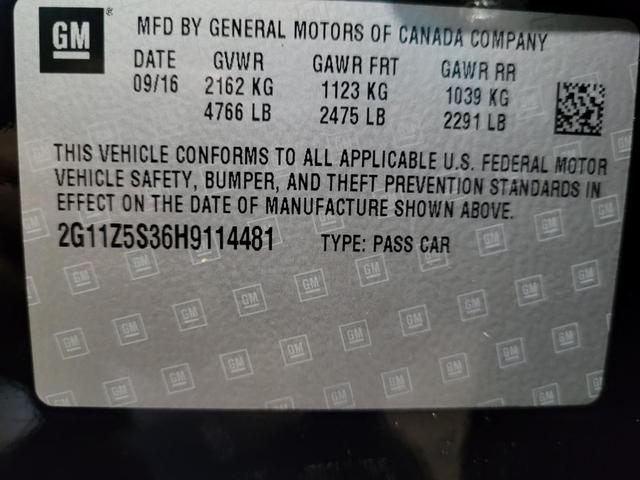 Photo of 2017 Black Chevrolet Impala