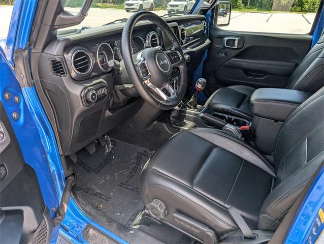 Photo of 2021 Hydro Blue Pearlcoat Jeep Wrangler Unlimited