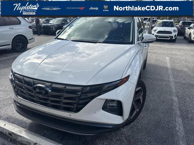 Photo of 2023 Serenity White Pearl Hyundai TUCSON