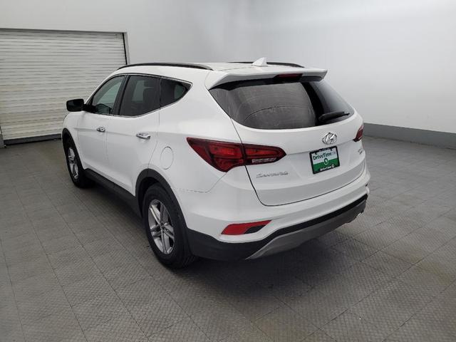 Photo of 2018 Pearl White Hyundai Santa Fe Sport