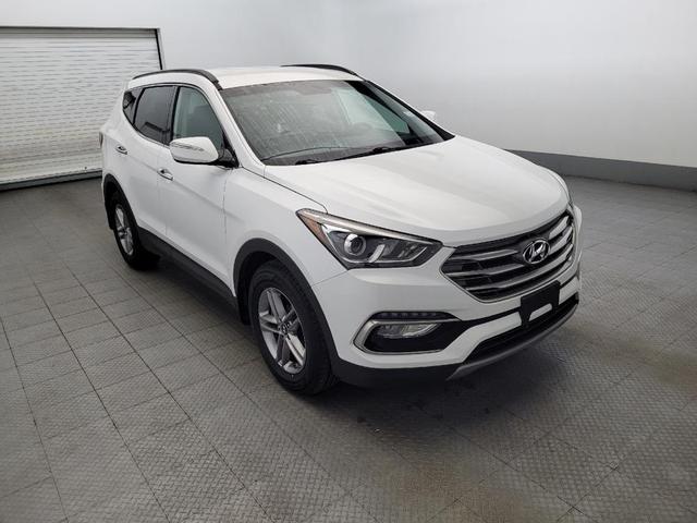 Photo of 2018 Pearl White Hyundai Santa Fe Sport