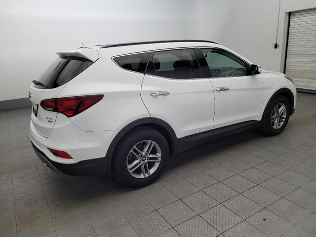Photo of 2018 Pearl White Hyundai Santa Fe Sport