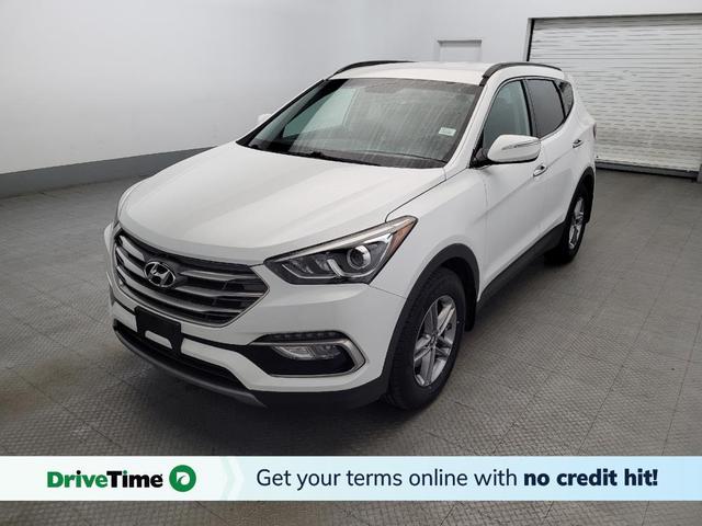 Photo of 2018 Pearl White Hyundai Santa Fe Sport