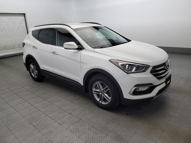 Photo of 2018 Pearl White Hyundai Santa Fe Sport