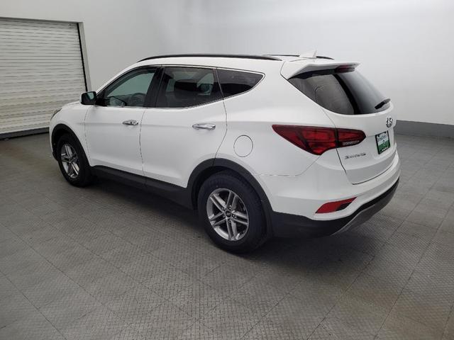 Photo of 2018 Pearl White Hyundai Santa Fe Sport