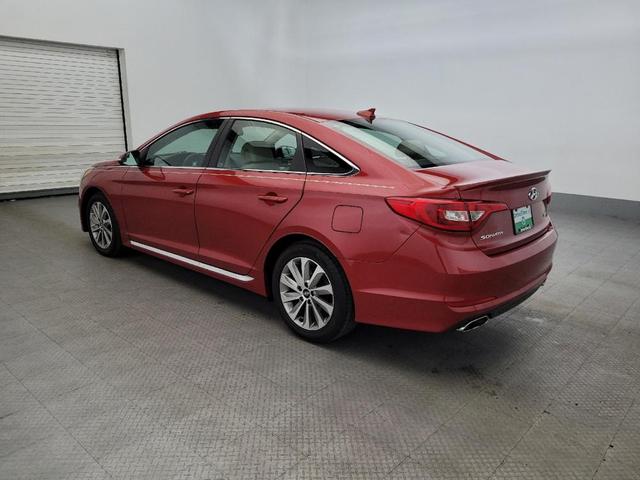 Photo of 2017 Scarlet Red Hyundai SONATA