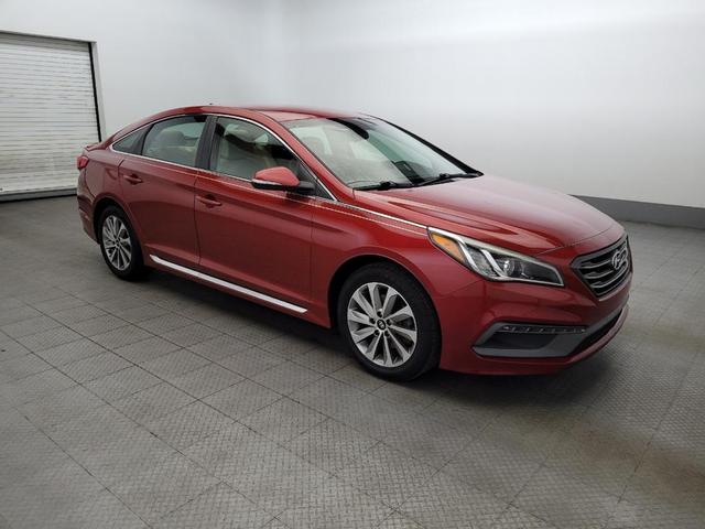 Photo of 2017 Scarlet Red Hyundai SONATA