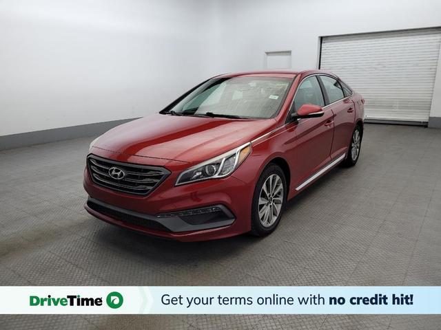 Photo of 2017 Scarlet Red Hyundai SONATA