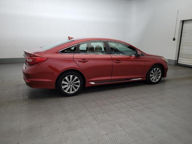 Photo of 2017 Scarlet Red Hyundai SONATA
