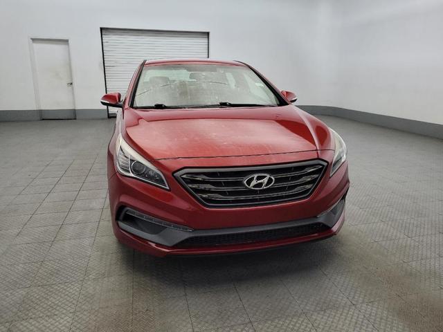 Photo of 2017 Scarlet Red Hyundai SONATA