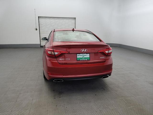 Photo of 2017 Scarlet Red Hyundai SONATA