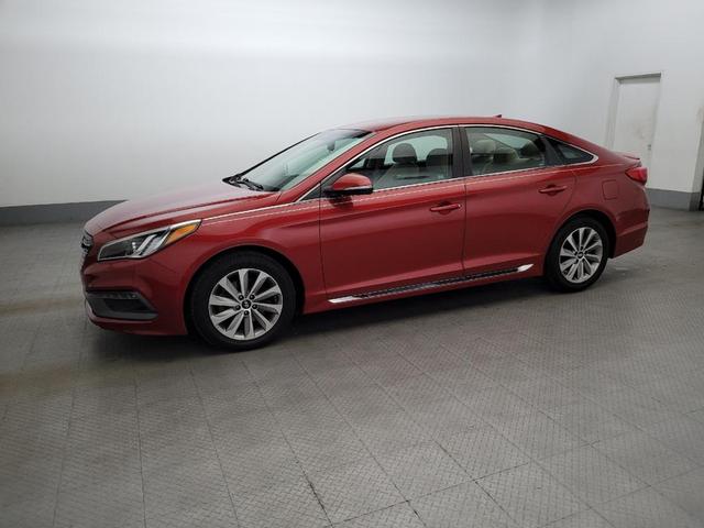 Photo of 2017 Scarlet Red Hyundai SONATA