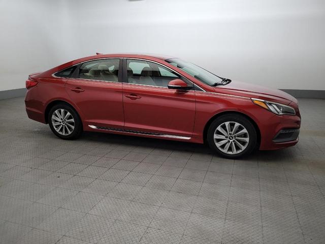 Photo of 2017 Scarlet Red Hyundai SONATA