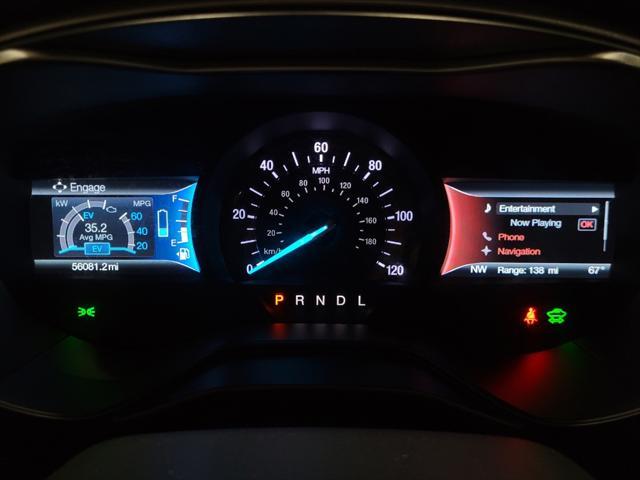 Photo of 2019 White Ford Fusion Hybrid