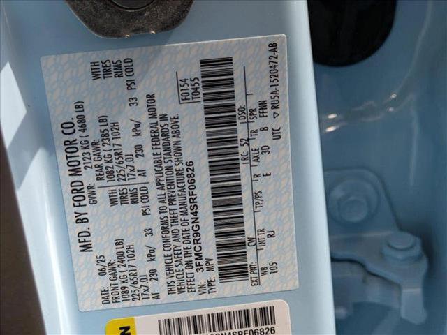Photo of 2025 Robins Egg Blue Ford Bronco Sport