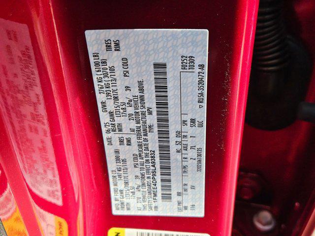 Photo of 2025 Ruby Red Metallic Tinted Clearcoat Ford Bronco