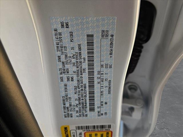 Photo of 2025 Oxford White Ford Ranger